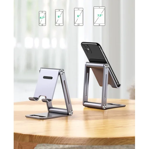 Ugreen Multi-Angle Összecsukható telefontartó állvány szürke (LP263 80708) - 24