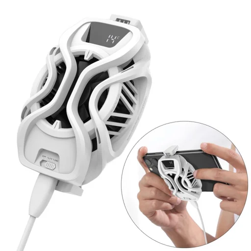 Baseus GA06 GAMO telefon hűtőventillátor fekete (GMGA06-02) - 1