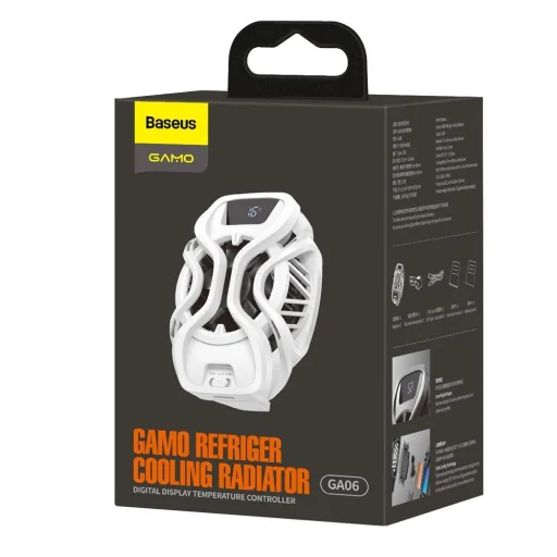 Baseus GA06 GAMO telefon hűtőventillátor fekete (GMGA06-02) - 12