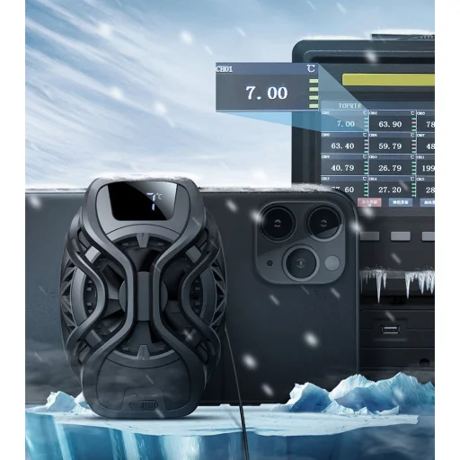 Baseus GA06 GAMO telefon hűtőventillátor fekete (GMGA06-02) - 15