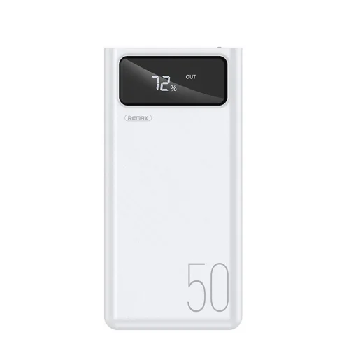 Remax Mengine powerbank 50000mAh 4xUSB 2.1A fehér (RPP-162) - 1