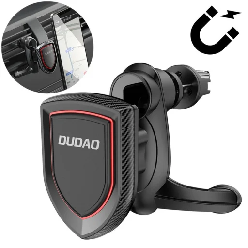 Dudao Univerzális mágneses autós telefontartó szellőzőre fekete (F6Pro) - 1