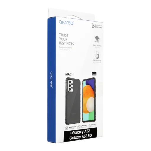 Samsung A52 Lte / A52 5g Araree Mach Tok Fekete - 1