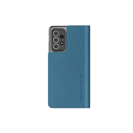 Samsung A52 Lte / A52 5g Araree Mustang Fliptok Kártyatartóval Szürkéskék - 4