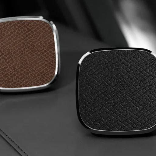 Nillkin 2in1 szett, Mágneses autós telefontartó és vezeték nélküli Qi töltő MC016 + iPhone X tok barna - 5