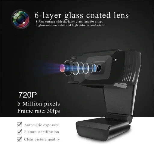 Full HD 720P USB webkamera - 17