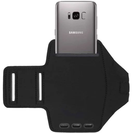 Univerzális karra rögzíthető telefontartó, karpánt futáshoz 5.5'' piros - 3