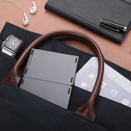 Bluetooth ENG kiosztással vezeték nélküli billentyűzet összehajtható fekete - 13