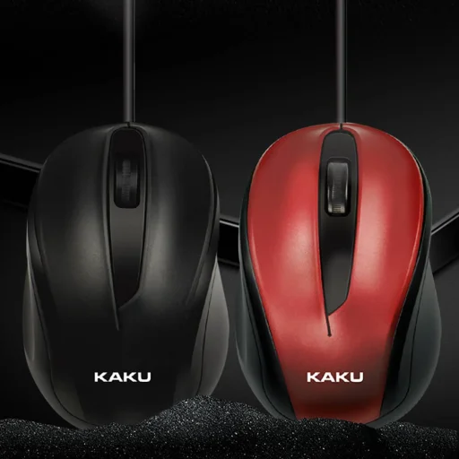 KAKU három gombos optikai egér USB piros (KSC-356) - 11