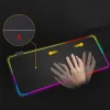Egérpad RGB LED világítással 73x30cm fekete thumbnail