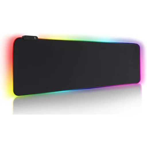 Egérpad RGB LED világítással 73x30cm fekete - 12