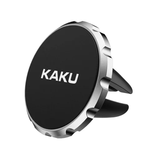 KAKU Univerzális mágneses autós telefontartó szellőzőre rögzíthető ezüst (KSC-405) - 9
