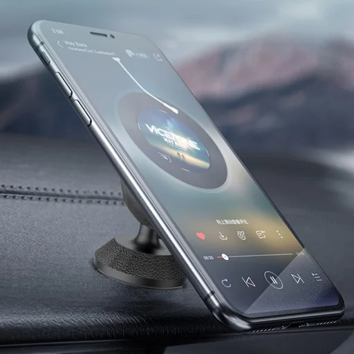 KAKU Mágneses autós telefontartó műszerfalra fekete (KSC-304) - 6