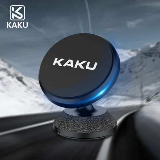 KAKU Mágneses autós telefontartó műszerfalra fekete (KSC-304) - 7