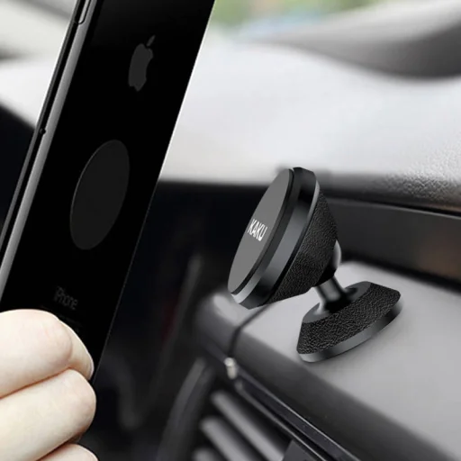 KAKU Mágneses autós telefontartó műszerfalra fekete (KSC-304) - 14