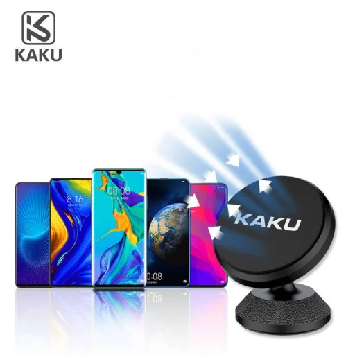 KAKU Mágneses autós telefontartó műszerfalra fekete (KSC-304) - 3