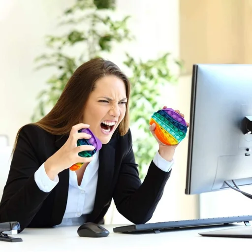 Nexeri Anti stressz, színes stressz levezető nyolcszög vegyes színekkel - 8