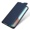 Xiaomi Redmi Note 9T 5G Dux Ducis Skin Pro fliptok sötétkék thumbnail