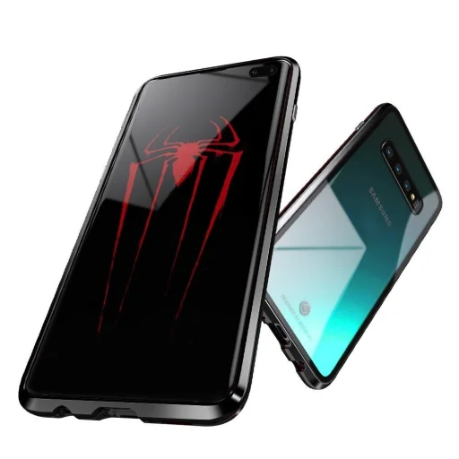 Mágneses 360 tok Samsung S10+ Plus  fekete - 11