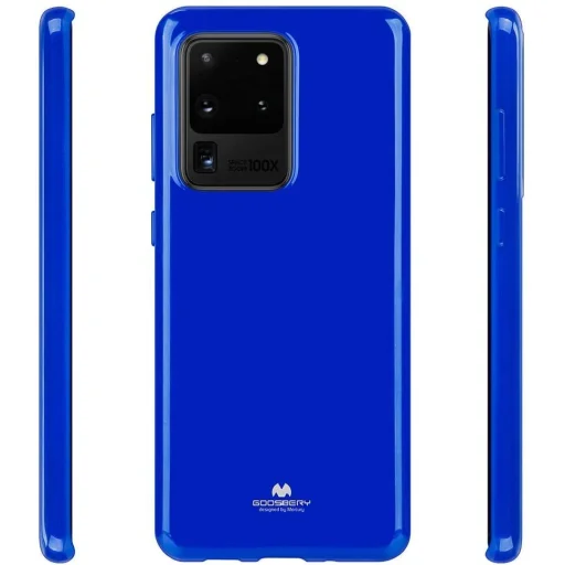 Samsung Galaxy S20 Mercury Jelly szilikon tok Ultra kék telefontok - 5