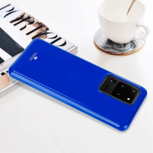 Samsung Galaxy S20 Mercury Jelly szilikon tok Ultra kék telefontok - 6