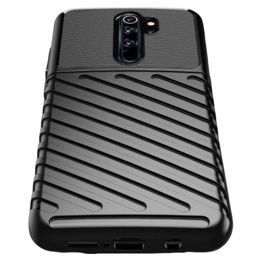 Thunder fokozott védelmet biztosító flexibilis TPU tok XIAOMI REDMI 9 fekete - 14