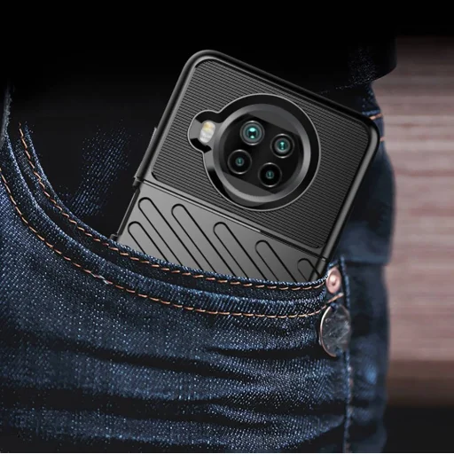 Thunder fokozott védelmet biztosító flexibilis TPU tok XIAOMI MI 10T LITE 5G fekete - 10