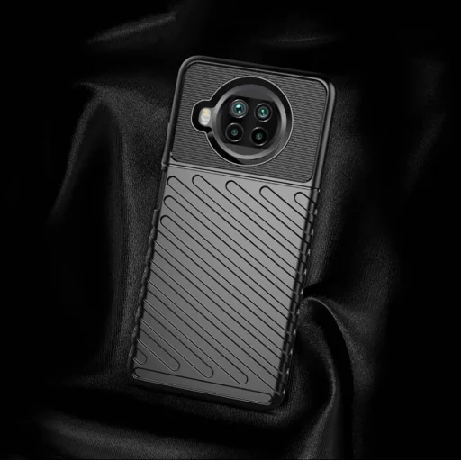 Thunder fokozott védelmet biztosító flexibilis TPU tok XIAOMI MI 10T LITE 5G fekete - 5