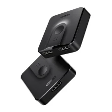 Ugreen HDMI - 2x HDMI Splitter elosztó 1.4v CEC 3D HDCP1.4 4K 30Hz 10,2Gbps EDID fekete (50966)