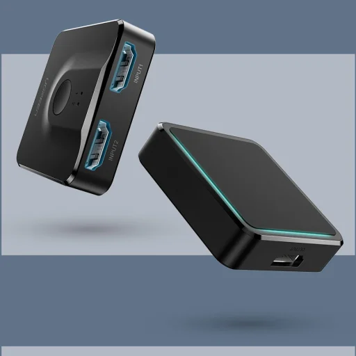 Ugreen HDMI - 2x HDMI Splitter elosztó 1.4v CEC 3D HDCP1.4 4K 30Hz 10,2Gbps EDID fekete (50966) - 12