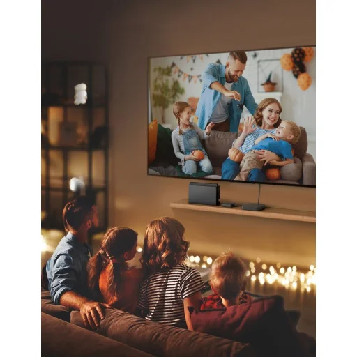 Ugreen HUB 2xHDMI (bemenet) - 2xHDMI (kimenet) elosztó 2.0 CEC 3D HDR 4K 60Hz fekete (70689) - 5