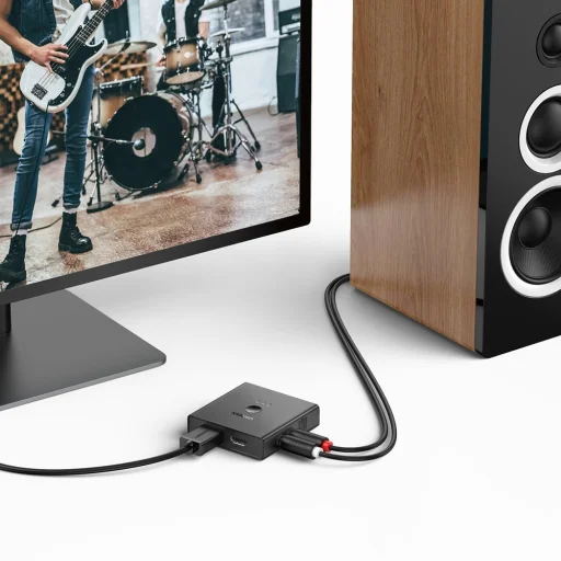 Ugreen HUB 2xHDMI (bemenet) - 2xHDMI (kimenet) elosztó 2.0 CEC 3D HDR 4K 60Hz fekete (70689) - 7