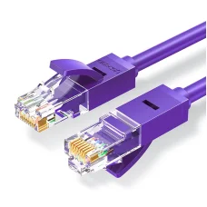 Ugreen Ethernet patchcord kábel RJ45 Cat 6 UTP 1000Mbps 2m lila (NW102 80836)