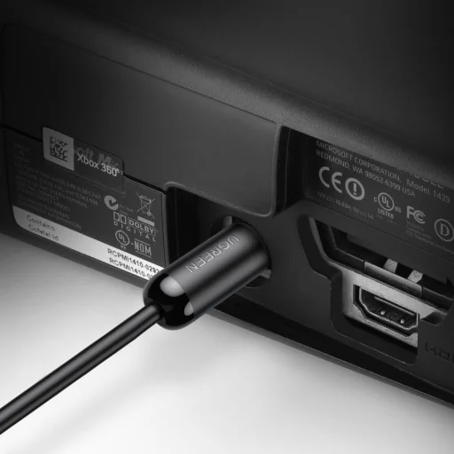 Ugreen Toslink SPDIF optikai audio kábel 1m szürke (70890) - 3