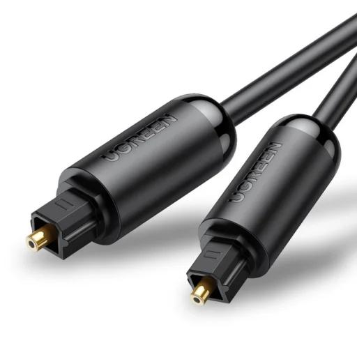 Ugreen Toslink SPDIF optikai audio kábel 1m szürke (70890) - 1