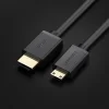 Ugreen HDMI  - mini HDMI kábel 3D Ethernet ARC 1m fekete (HD108 10195) thumbnail