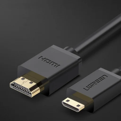 Ugreen HDMI  - mini HDMI kábel 3D Ethernet ARC 1m fekete (HD108 10195) - 19