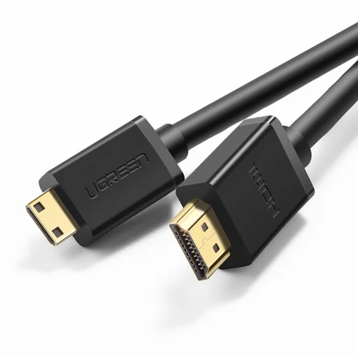 Ugreen HDMI  - mini HDMI kábel 3D Ethernet ARC 1m fekete (HD108 10195) - 22