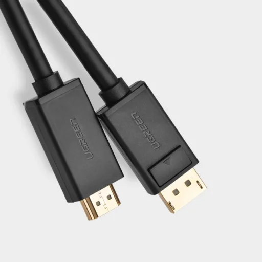 Ugreen HDMI - DisplayPort kábel 4K 30 Hz 28 AWG 1.5 m fekete (DP101 10239) - 4