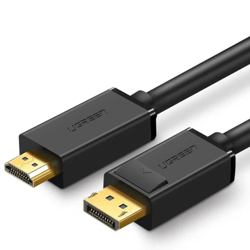 Ugreen HDMI - DisplayPort kábel 4K 30 Hz 28 AWG 1.5 m fekete (DP101 10239) - 1