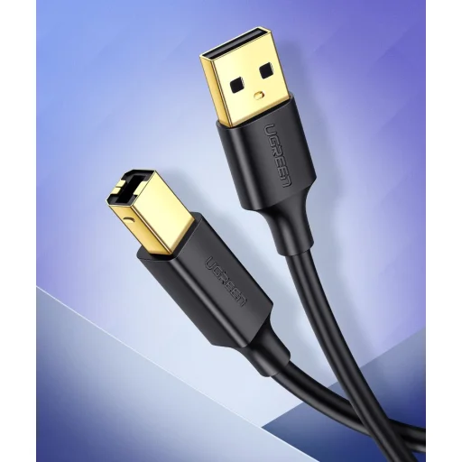 Ugreen US135 USB-A - USB-B nyomtató kábel 1.5m fekete (US135 10350) - 7