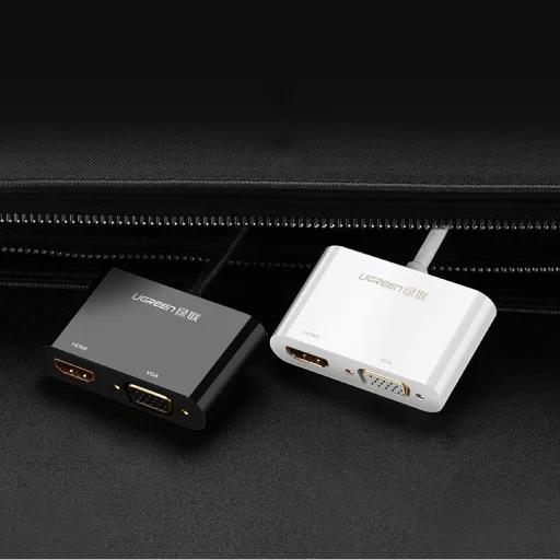 Ugreen HDMI / VGA - mini DisplayPort átalakító, adapter 4K@30 Hz Full HD 1080p fehér (MD108 10427) - 11