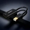 Ugreen FHD (1080p) HDMI (aljzat) - Mini DisplayPort (Bemenet - Thunderbolt 2.0) adapter, átalakító fehér (MD112 10460) thumbnail