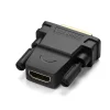 Ugreen HDMI (aljzat) - DVI 24+1 (csatlakozó) átalakító, adapter FHD 60Hz fekete (20124) thumbnail