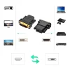 Ugreen HDMI (aljzat) - DVI 24+1 (csatlakozó) átalakító, adapter FHD 60Hz fekete (20124) thumbnail