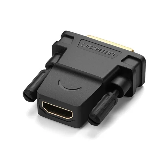 Ugreen HDMI (aljzat) - DVI 24+1 (csatlakozó) átalakító, adapter FHD 60Hz fekete (20124) - 7