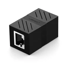 UTP Hálózati kábel hosszabbító adapter RJ45 10Gbps fekete Ugreen  (NW114 20390)