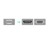 Ugreen HDMI / VGA - mini DisplayPort átalakító, adapter Full HD 1080p fehér (MD115 20421) thumbnail