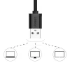 Ugreen USB 2.0 - 3.5mm mini jack külső hangkártya, adapter fehér (US205 30143) thumbnail
