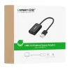 Ugreen USB 2.0 - 3.5mm mini jack külső hangkártya, adapter fehér (US205 30143) thumbnail